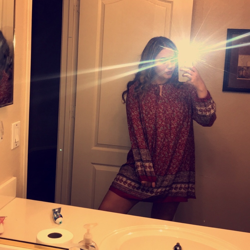 Pattern Indian patterned dress !